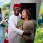 Regina Daniels’ co-wife visits Laila spends getaway in Tanzania with her kids, visits resort