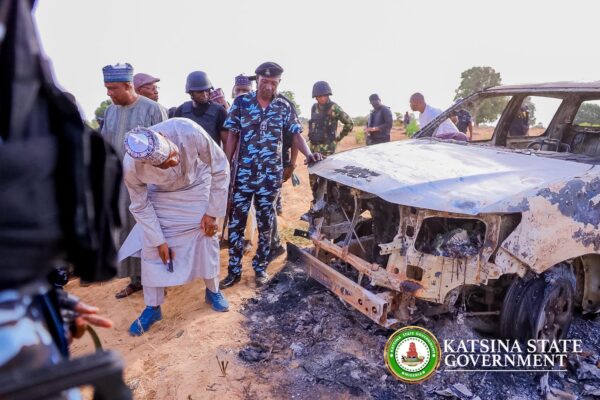 Gov Radda leads top-level security assessment to Maharba village after tragic bandit ambush Gov Radda leads top-level security assessment to Maharba village after tragic bandit ambush