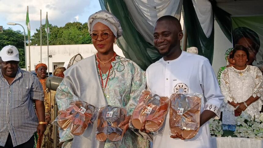Kwara first lady boosts education with statewide sandals distribution