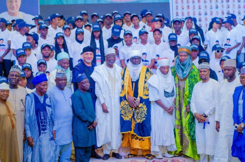 Senator Mustapha Receives Birthday Tribute from 200 Scholarship Beneficiaries