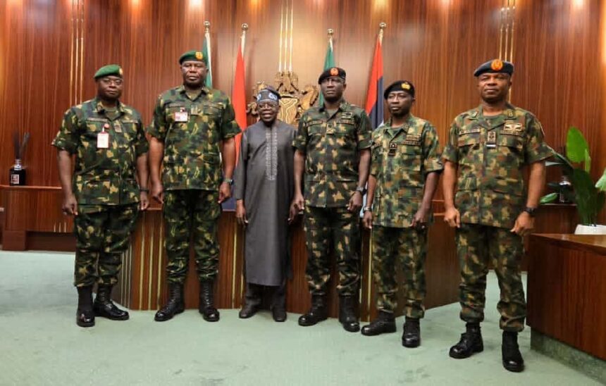 Senate to screen Tinubu’s new service chiefs on Wednesday