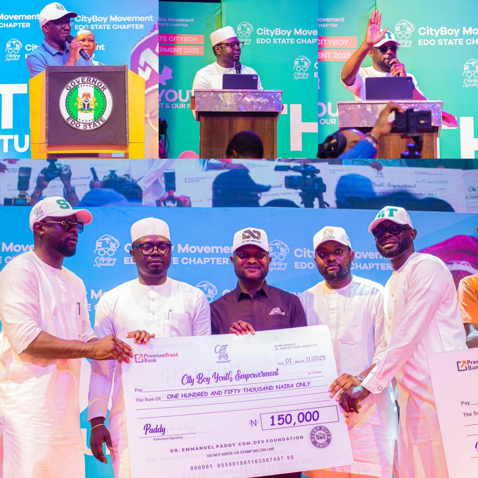 Edo governor, city boy DG ride Tinubu’s reform wave, pledge support for re-election 